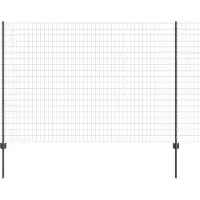 vidaXL Clôture en fil de fer soudé 10 x 1,6 m (L x H)