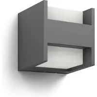 Philips Arbor Applique Ultra Efficace LED 2x3,8W 800lm Anthracite