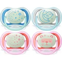 Philips AVENT Sucette Ultra Air Night 6-18 Mois (Couleur non sélectionnable) 2 pc(s) Sucette(S)