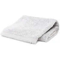Cawö Serviette de toilette Cawö Lifestyle Uni Platine (Set de 3)