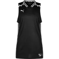 Puma Maillot 'Hoops Team Game' noir / blanc