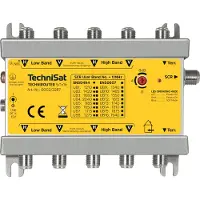 Technisat technir Outer 5/1 x 16 Distribution par Un Satellite (4 satblöcke) sur Un Faisceau pour 16 Sorties, Argent/Jaune
