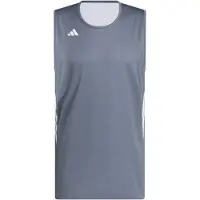 Adidas T-Shirt fonctionnel '3G Speed' gris foncé / blanc