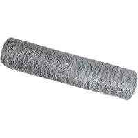 vidaXL Clôture hexagonale argent 0,4 x 50 m Acier galvanisé
