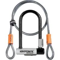 Kryptonite U Kryptolok Mini 7 lock + cable