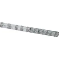 vidaXL Clôture argentée 50 x 1,4 m en acier galvanisé