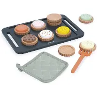 Janod Ensemble de gâteaux brillant pour grand-mère avec accessoires, + 3 ans,