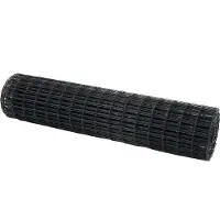 vidaXL Clôture Euro, 1,2 x 10 mètres, fer revêtu de PVC, gris