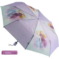 Undercover Filles, Parapluie, Regenschirm Frozen, 94cm, Violet, Multicolore
