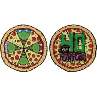 Fanattik Teenage Mutant Ninja Turtles Sammelmünze 40th Anniversary Limited Edition