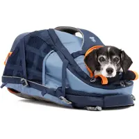 Kurgo G-Train K9 Pack Sac à dos pour chiens, Couleur:Bleu marine