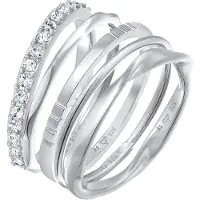 Elli Bague argent / transparent
