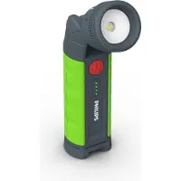 Philips Lampe de poche portable à LED avec lumière zoom X30ZOOMX1, verte