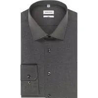 Seidensticker Chemise business gris foncé