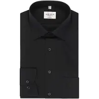 MARVELIS Homme Marvelis Modern Fit Chemise noir, Unicolore