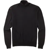 Olymp Pull Col Roulé Laine Noir taille 3XL