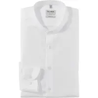 Level 5 by Olymp Homme OLYMP Level Five Body Fit Chemise blanc, Unicolore
