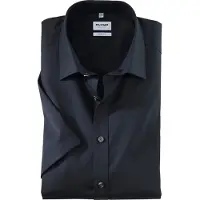 Olymp Level Five Body Fit Chemise marine, Unicolore