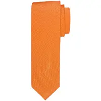 Profuomo Homme Profuomo Cravate orange, Unicolore