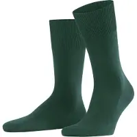 Falke Chaussettes ClimaWool pour hommes, couleur vert chasse, taille 43-44