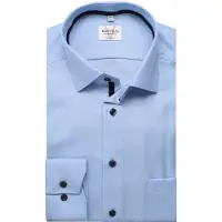 MARVELIS Modern Fit Chemise bleu, Unicolore