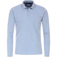 REDMOND Homme Redmond Casual Regular Fit Polo violet, Unicolore