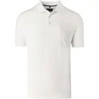 MARVELIS Homme Marvelis Casual Regular Fit Polo blanc, Unicolore