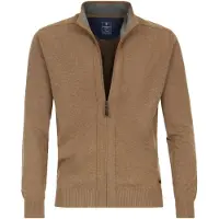 REDMOND Homme Redmond Casual Regular Fit Cardigan marron clair,
