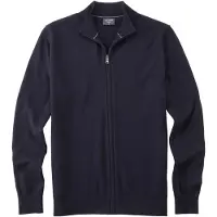 Olymp Casual Regular Fit Cardigan marine, Unicolore