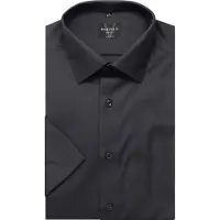 MARVELIS Homme Marvelis Body Fit Chemise noir, Unicolore