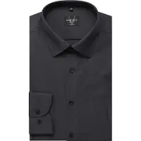 MARVELIS Homme Marvelis Body Fit Chemise noir, Unicolore