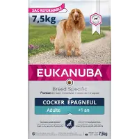 Eukanuba Chien Nourriture sèche Cocker Epagneul Poulet 7,5kg