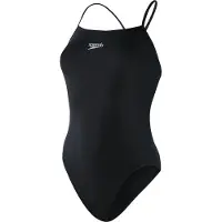 Speedo Eco Endurance+ Thinstrap Swimsuit Noir UK 32 Femme