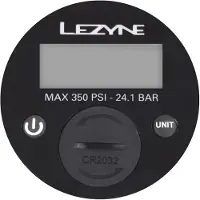 Lezyne 350 Psi Pressure Gauge Noir