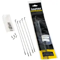 Sapim Cx-ray Inox J-bend Spokes 4 Units Argenté 246 mm