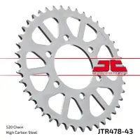 JT Sprockets Couronne moto JTR478,43