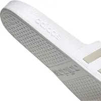 Adidas Mule 'Adilette Aqua' argent / blanc