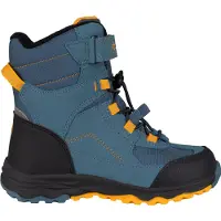 TROLLKIDS Chaussures pour enfants, bottines à lacets, bottes d'hiver, couleur bleue, pour un usage quotidien