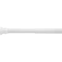 RIDDER Barre de douche télescopique 110-245 cm Blanc 55301