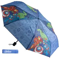 Undercover Garçons, Parapluie, Regenschirm Avengers, 94cm, Multicolore, Noir, Bleu