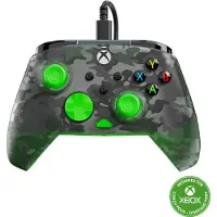 Turtle Beach Manette filaire Rematch Core Camo Noir et Vert pour Xbox Series XS Xbox One et PC