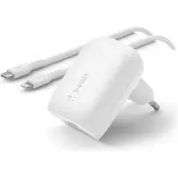 Belkin BOOST CHARGE Wall Charger - Adaptateur secteur - PPS Technology - 30 Watt - 3 A - PD 3.0 (USB-C)