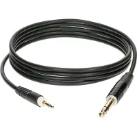 Klotz Cable 3 M Jack 3P - Mini Jack 3P Or