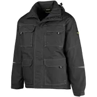 Storvik Veste de travail Caton noire
