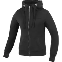 Bogotto R-Ace Sweat à capuche zippé de moto pour femmes