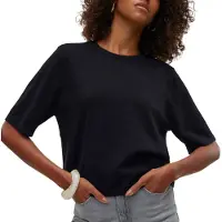 Vero Moda Pull-over 'VMSilje' noir