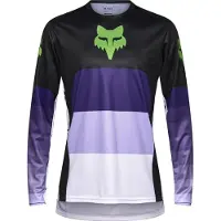 FOX Hommes, Maillot de cyclisme, Ranger LS Jersey Grid (L), Noir, L