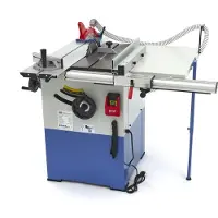 HBM Table de scie circulaire 2200 Watt avec surface à rouleaux