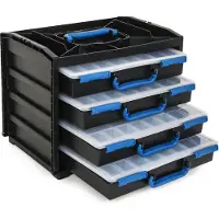 HBM Coffret de rangement de luxe avec 5 boîtes pour assortiment