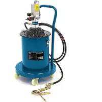 HBM Pompe à graisse pneumatique mobile 20 litres pression de refoulement de 300-400 bars